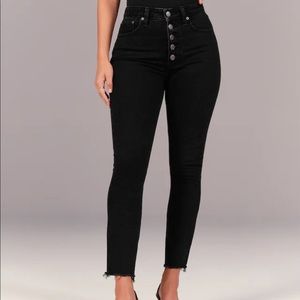 Abercrombie & Fitch High Rise Super Skinny Ankle